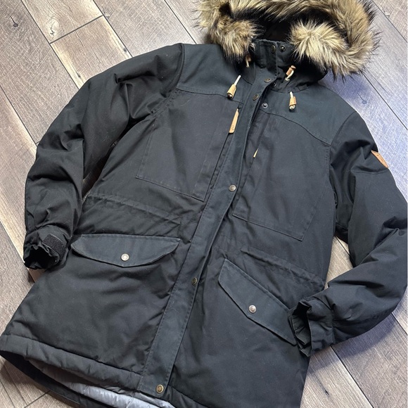 Fjallraven Black Singi Down Hooded Jacket - Picture 3 of 13
